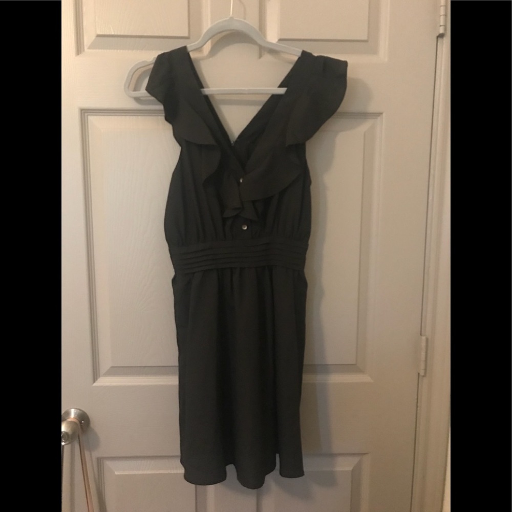 Black cocktail dress